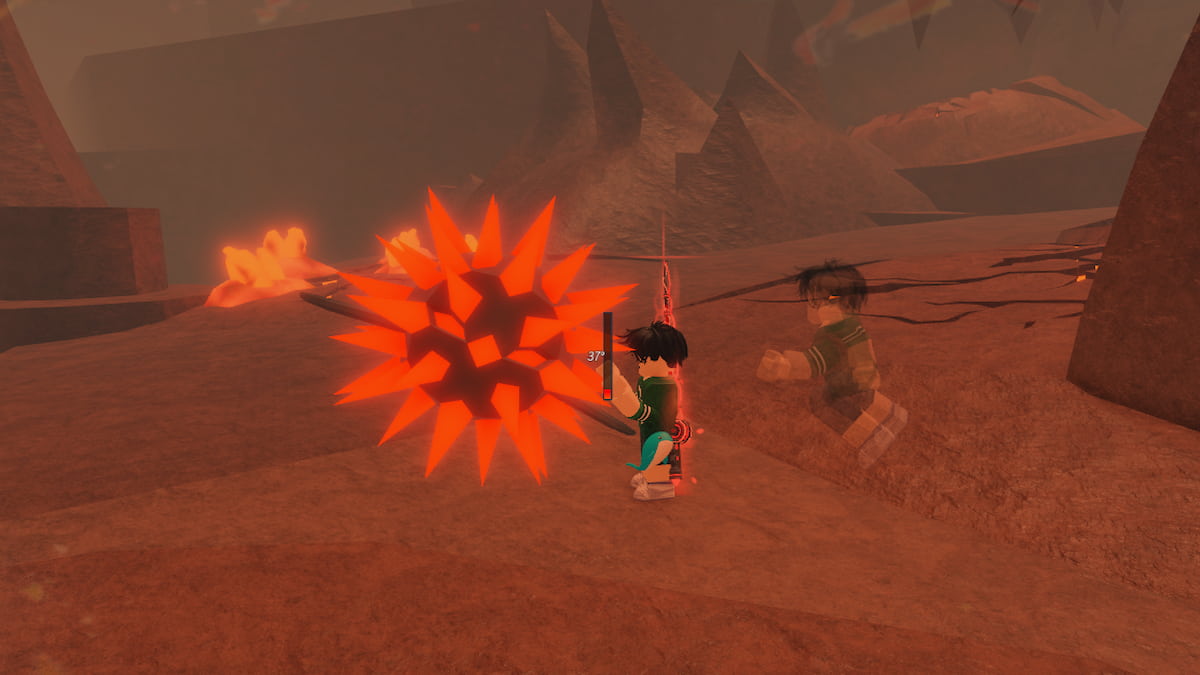 ज्वालामुखी में एक मछली निकलती है