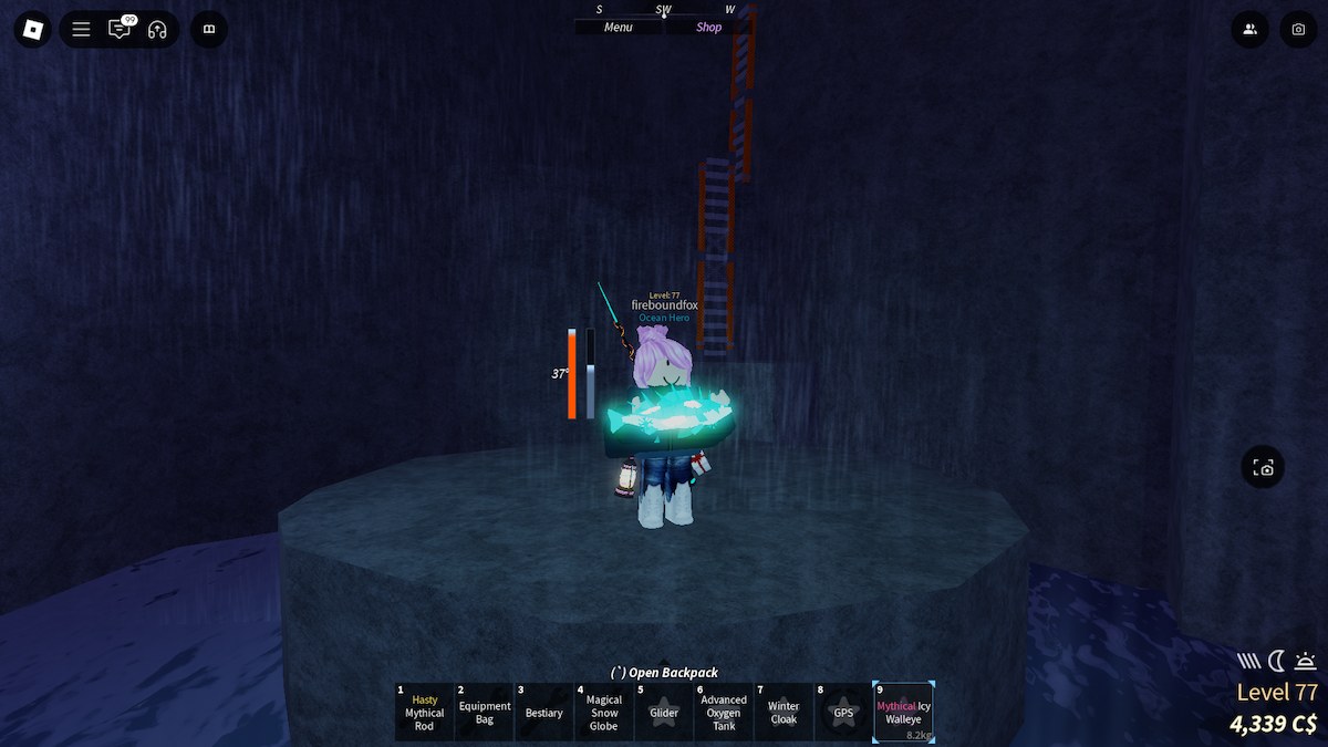 フィッシュのアイススケトウダラ。