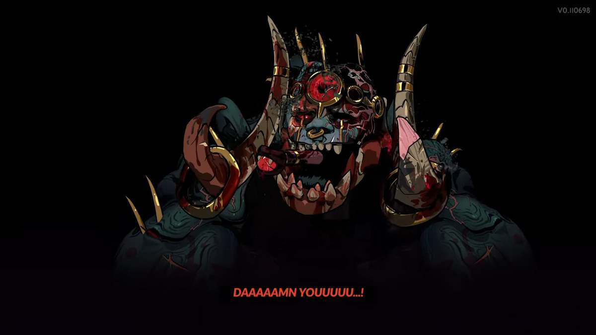 Typhon derrotado en Hades 2