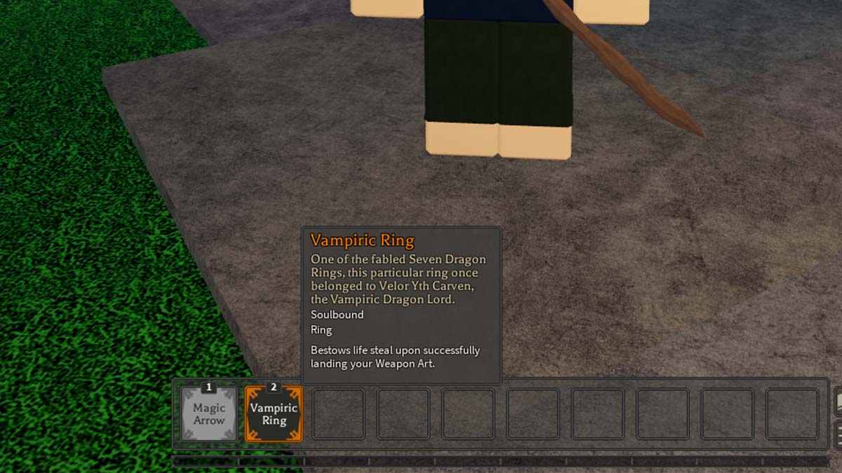 रूण स्लेयर वैम्पायर रिंग