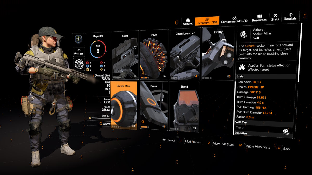 El agente de la División 2 Kelso Scout 1