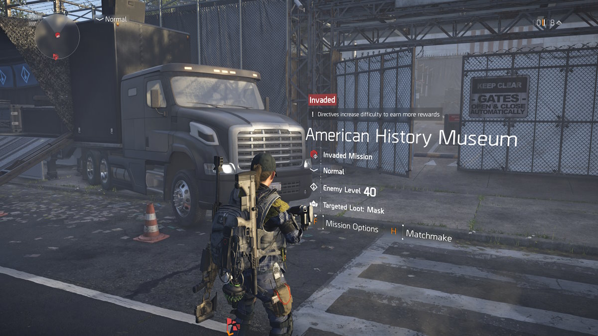 El agente de la División 2 Kelso Scout 1