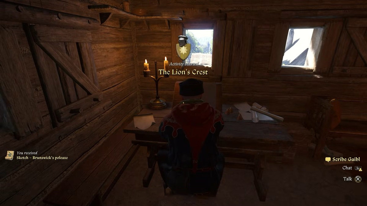 Lion's Crest de Scribe