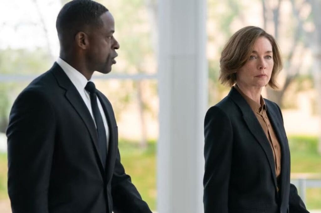 Sterling K. Brown og Julianne Nicholson i paradis