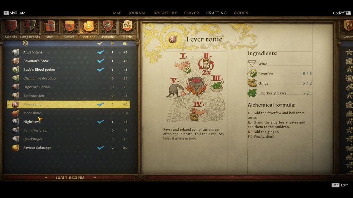 Fiebre fórmula tónica en el reino ven liberación 2