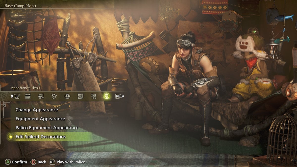 Decorar Seikret en Monster Hunter Wilds