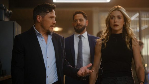 Nick Wechsler as Oliver Odell, Patrick Sabongui as Jacob Hassani, Melissa Roxburgh as Rebecca 
