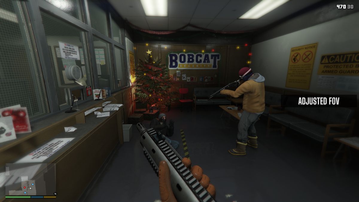 FoV GTA V में सुधार हुआ, सुधार हुआ