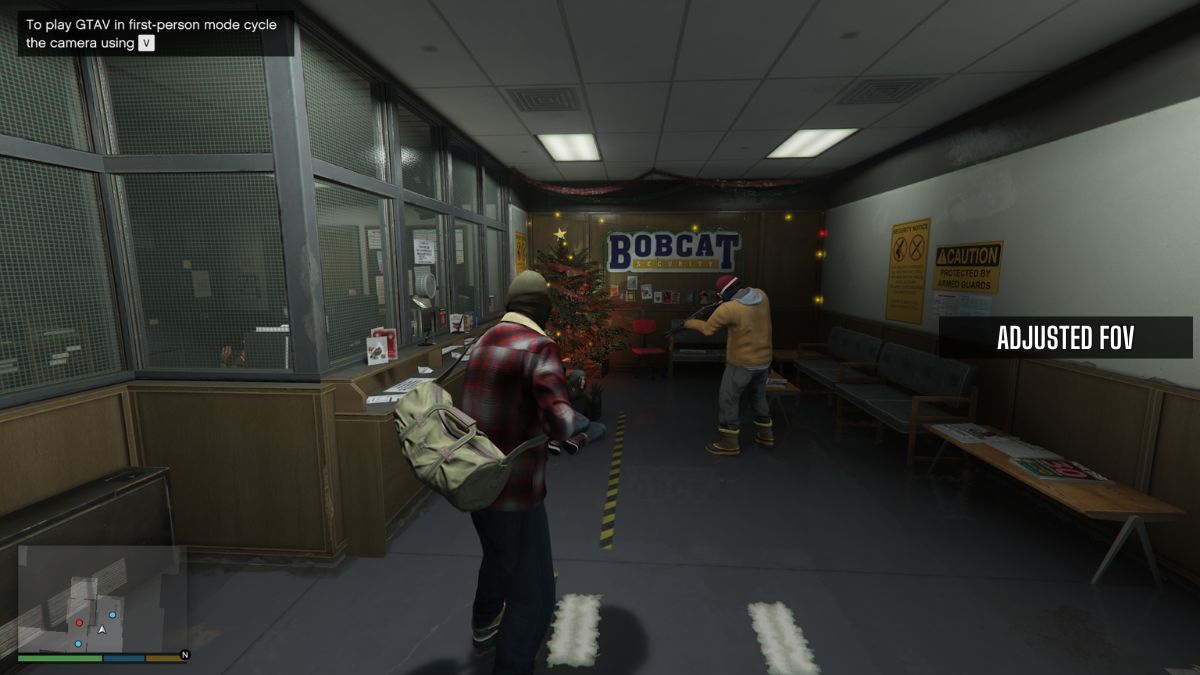 FoV GTA V में सुधार हुआ, सुधार हुआ