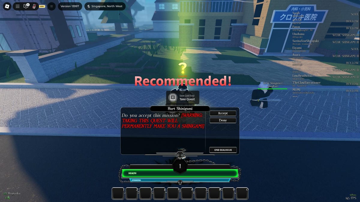 Hun var hul og blev en Soul Reaper