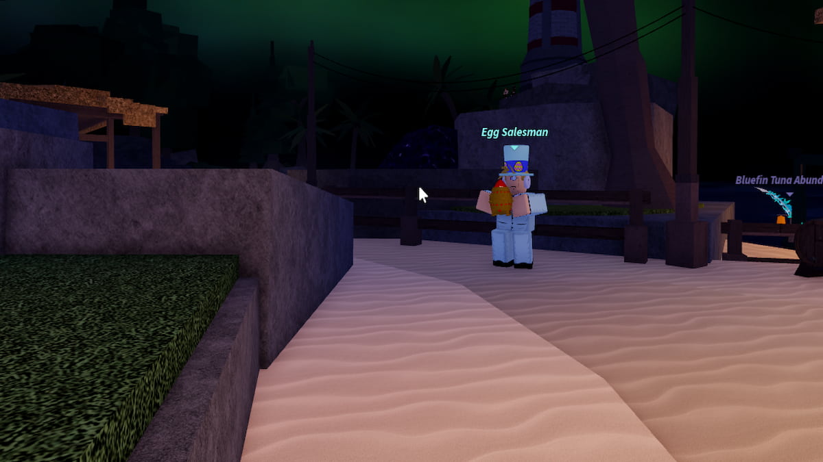 Der Eierhändler in Fisch