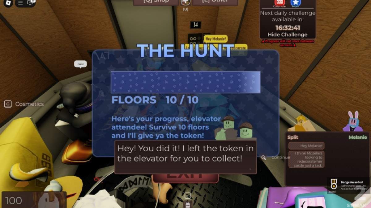 Slutför RemetEvator Quest