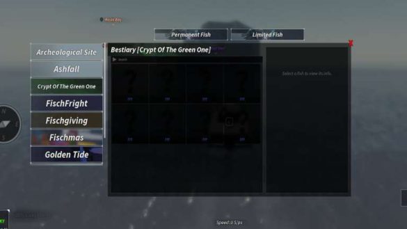 Los 8 peces en Crypt of the Green One (100% Bestiary) - Fisch
