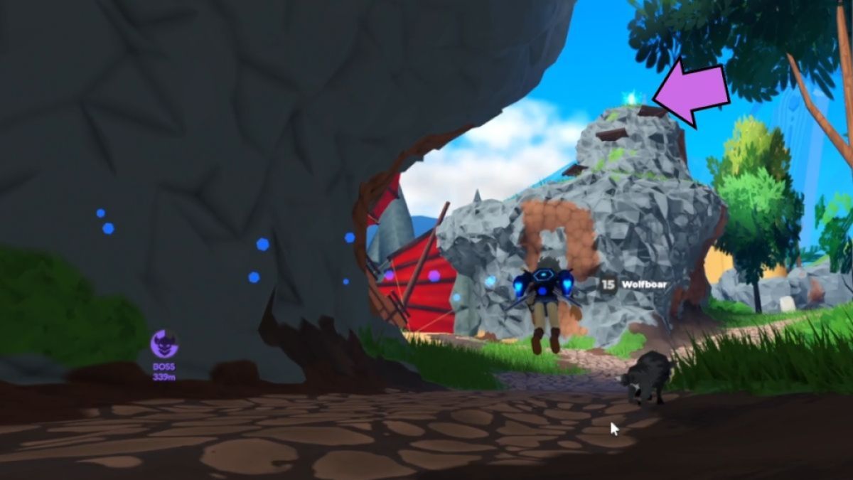 Krystallblå plassering i Mega Mega World Zero Token Event