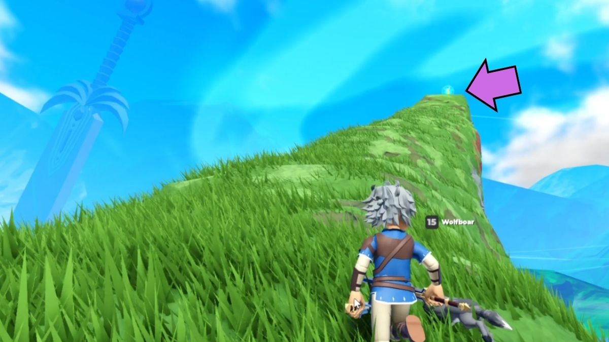 Green Crystal Location i Mega Mega World Zero Token Event