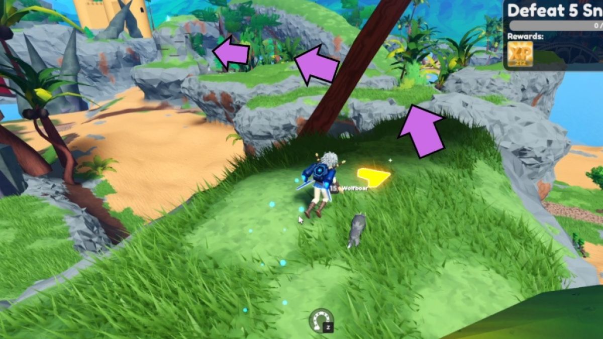 Krystallblå plassering i Mega Mega World Zero Token Event