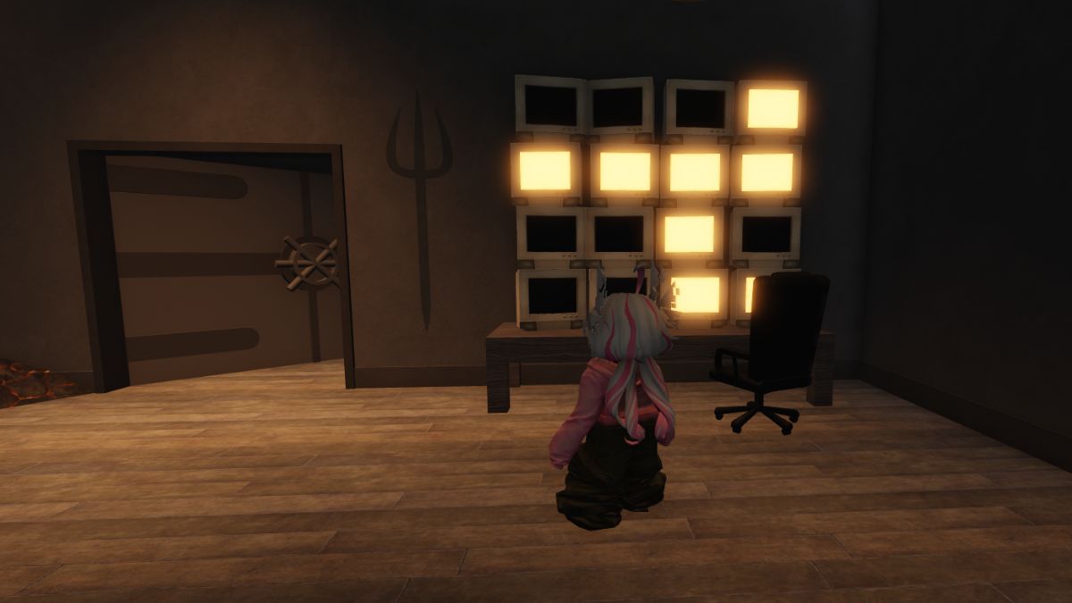 Cofre no porão em Hell's Kitchen em Mega Hunt