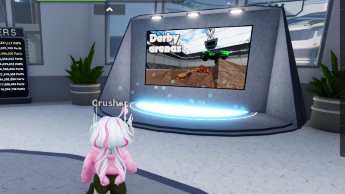 Máy nghiền xe 2 Đấu trường Derby ở Mega Hunt