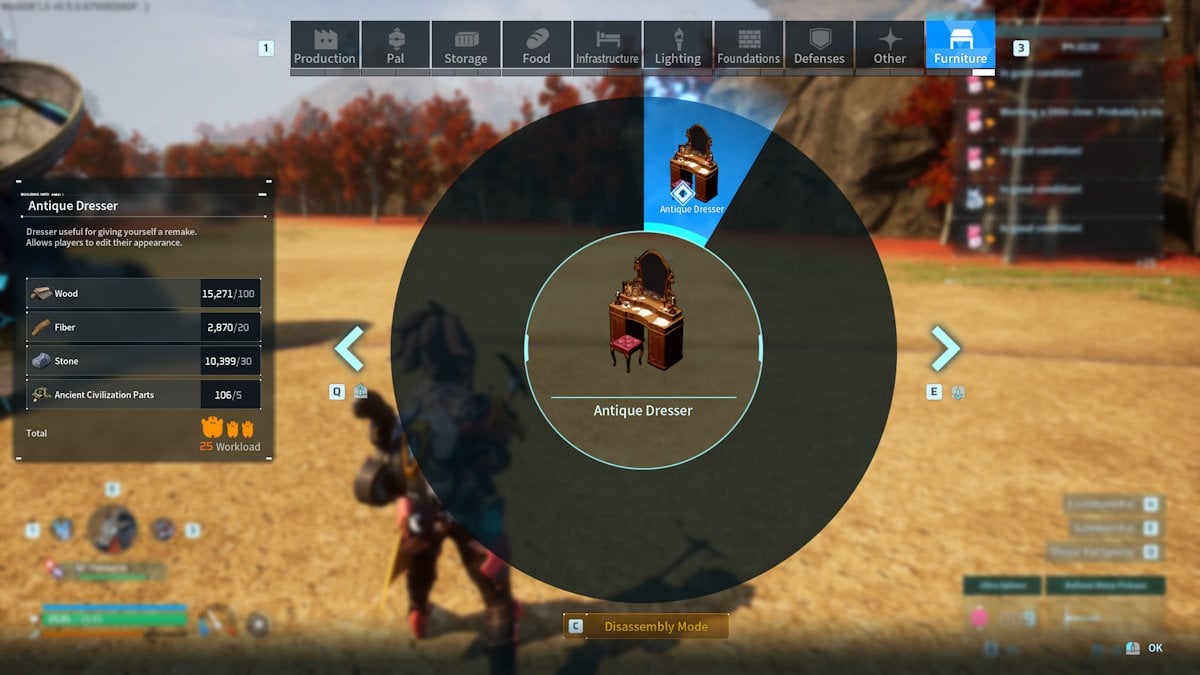 Armadura de Palworld Transmog