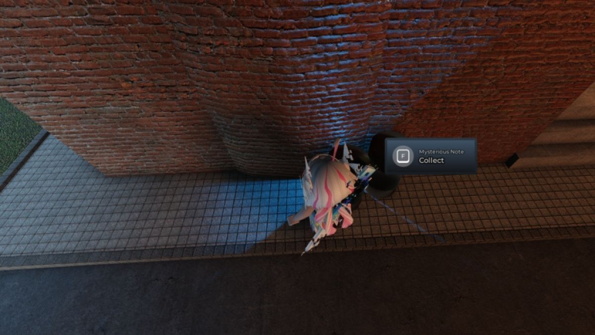 Mystisk anteckning Ånger