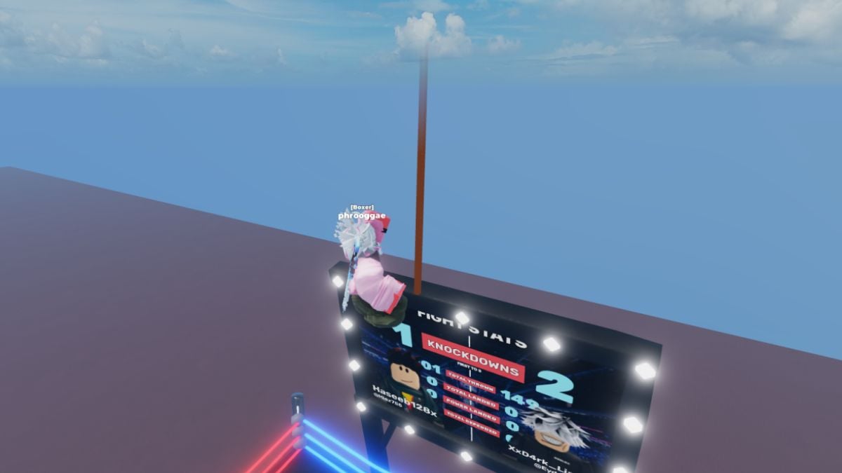 Unbenannter Boxspiel-Geheimbereich in Mega Hunt