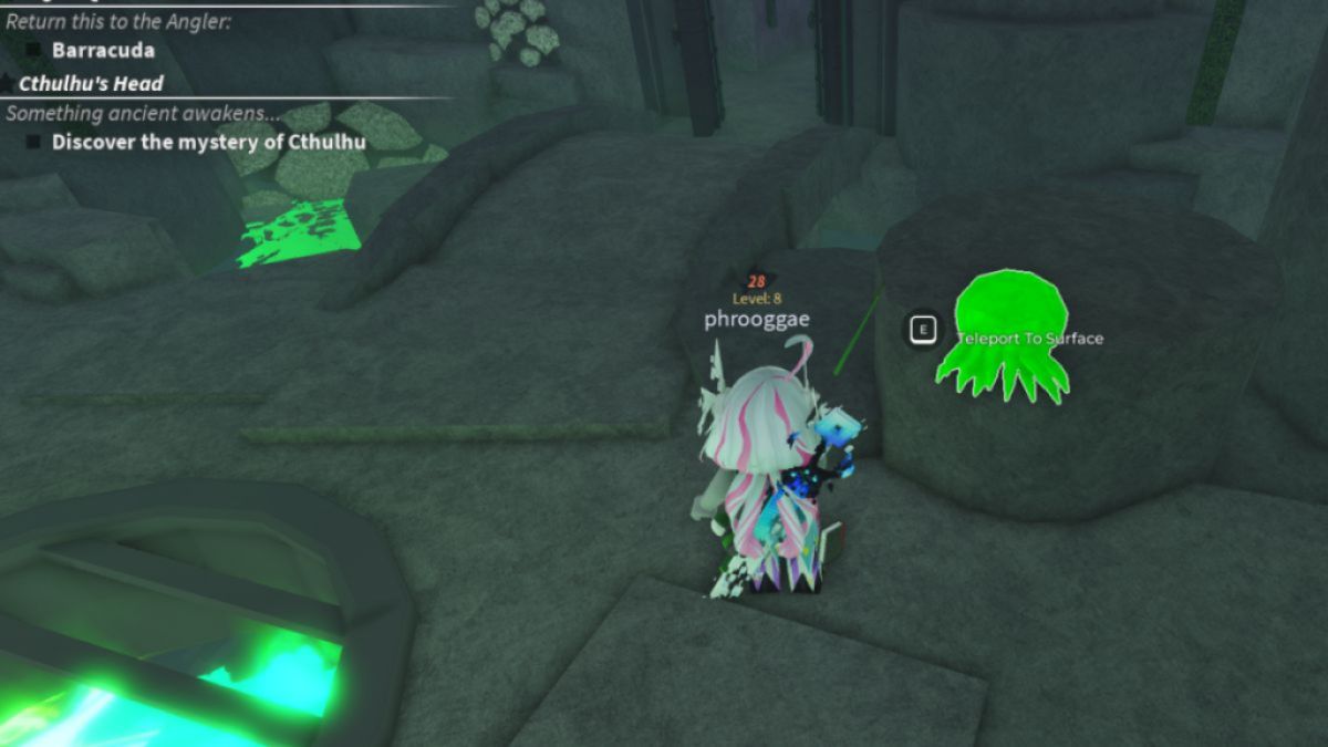 फिश द मेगा हंट में कथुलु अनुभाग