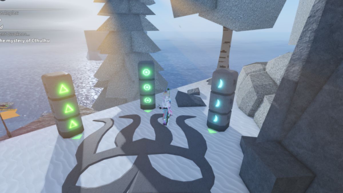 फिश मेगा हंट में स्तंभ