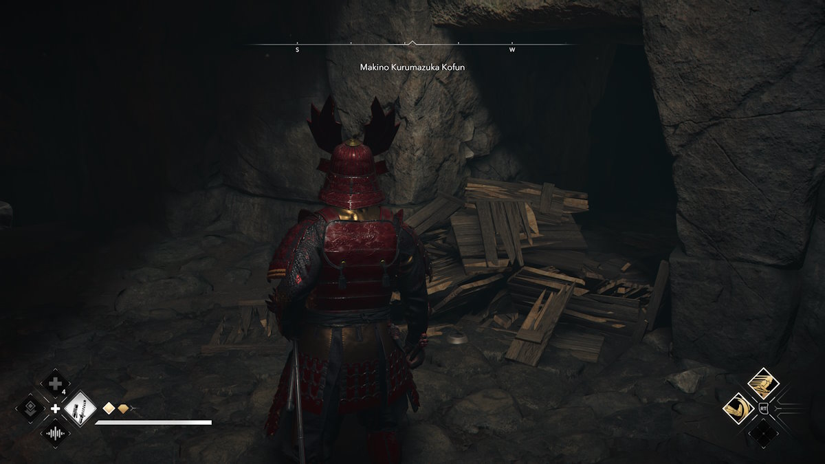 Assassin's Creed Shadows Makino Kurumazuka Kofun