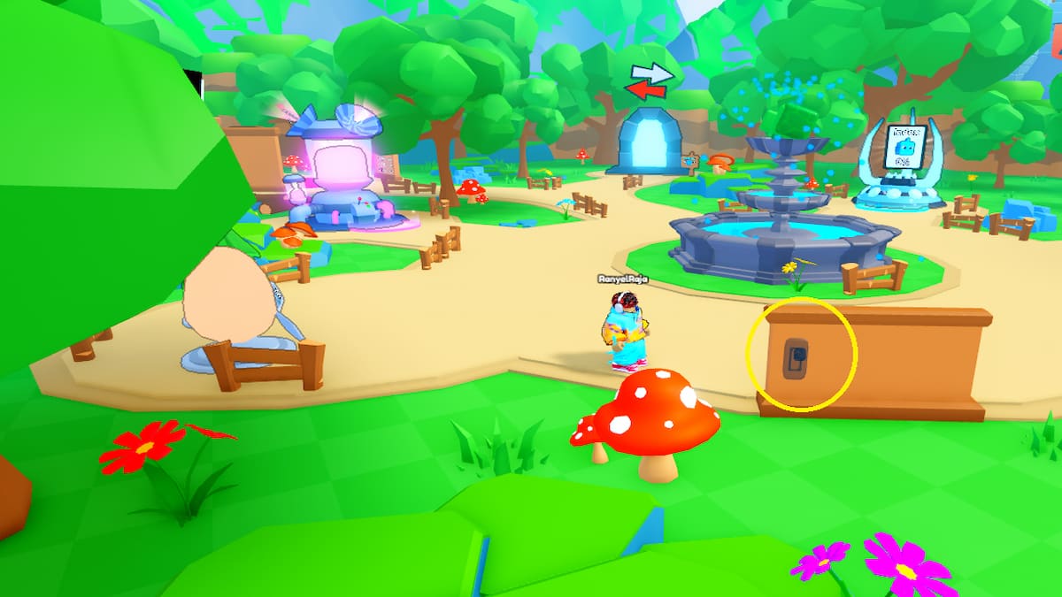 Un comutator de lumină în Roblox