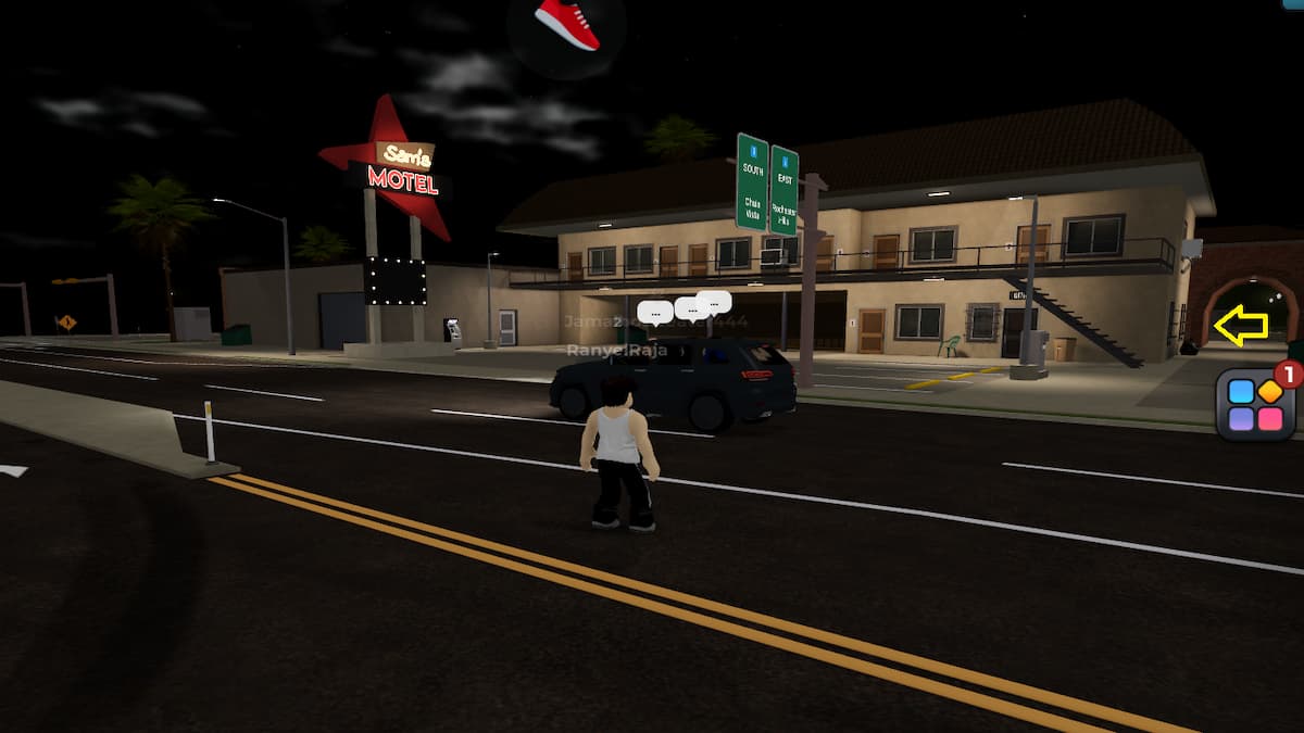 Sam'in Block Spin'deki Moteli