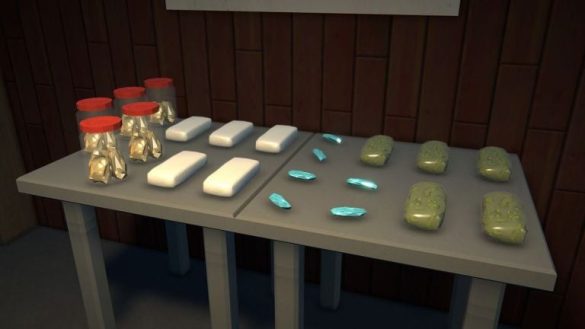 Todas las recetas de la estación de mezcla en el Anexo 1
