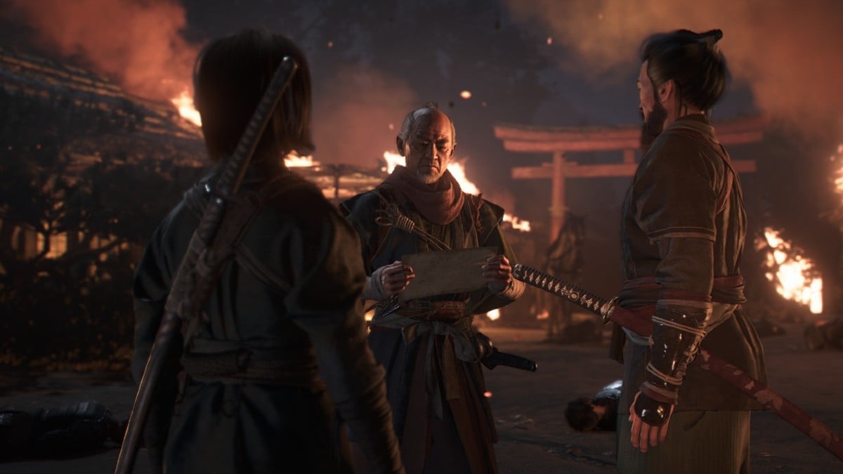 Cutscena de Naoe de AC Sombras