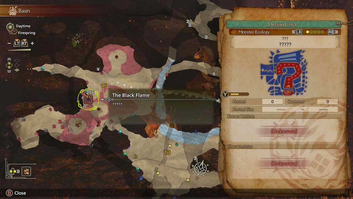 Monster Hunter Wilds Black Flame