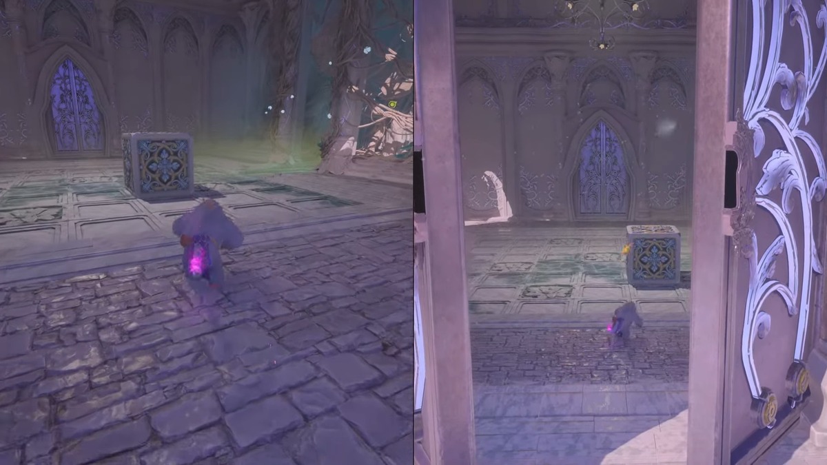 Guía de rompecabezas de bloque de hielo en ficción dividida