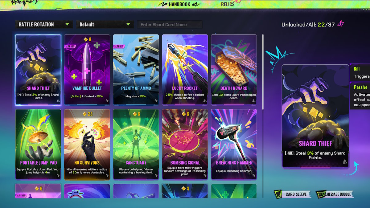 Rotación de batalla fragpunk