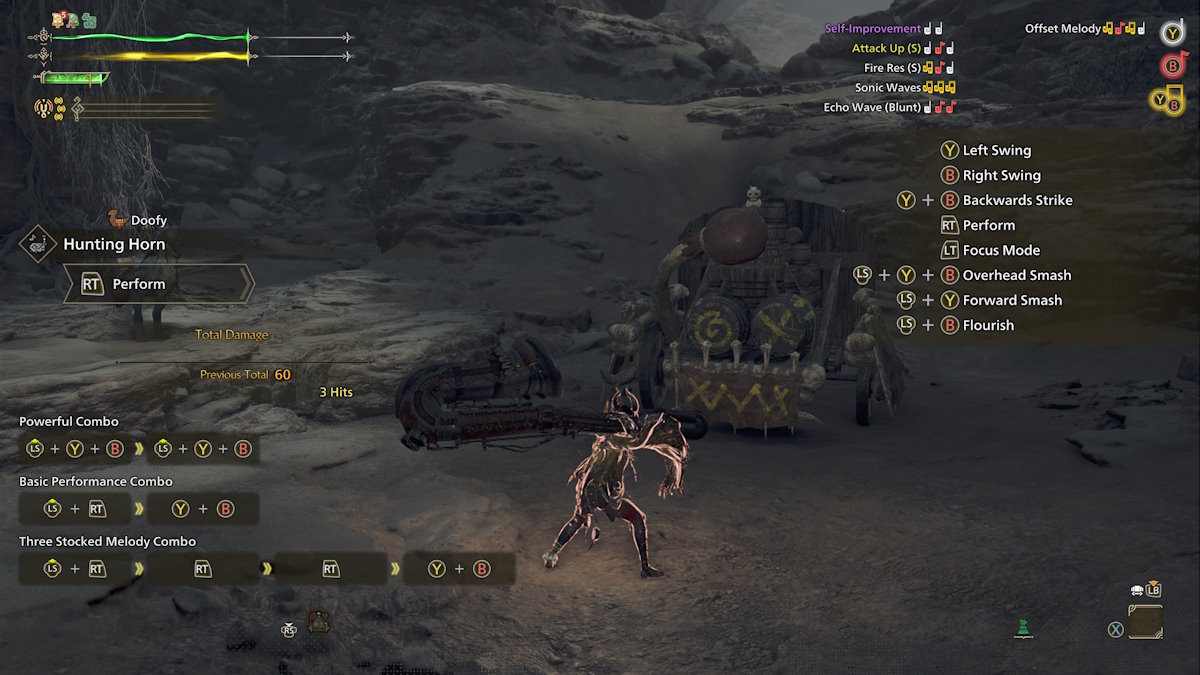 Monster Hunter Wilds caza cuerno