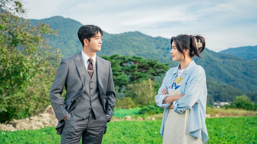 Kang Tae-Oh und Lee Sun-bin im Kartoffellabor