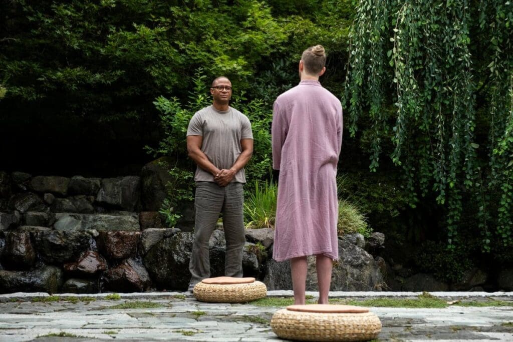 사냥 파티에 참석한 데이비드 램지