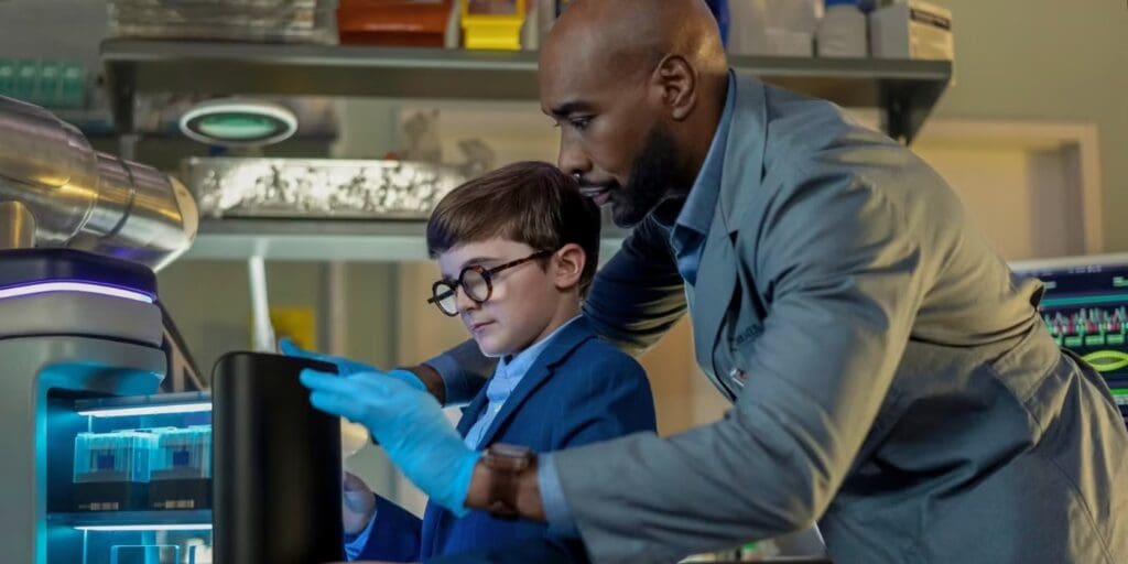 Sebastian Billingsley-Rodriguez und Morris Chestnut in Watson