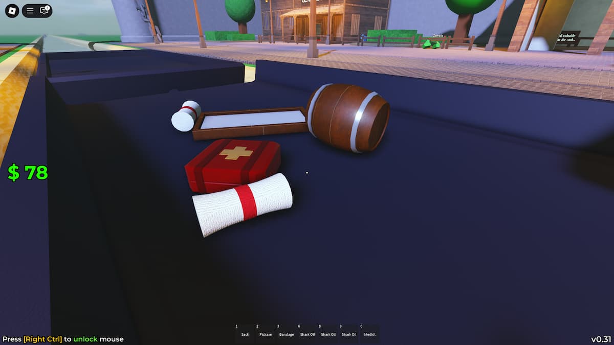 Bir tren römorkunda boya, varil, iki bandaj ve kırmızı bir ilk yardım çantası bulundu