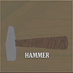 Martelo de tripas e pólvora