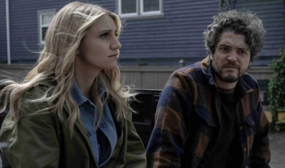 Annaleigh Ashford and Philip Ettinger in Happy Face