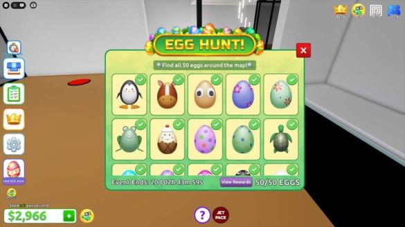 Las 50 ubicaciones de huevos de Pascua en el magnate de la mansión
