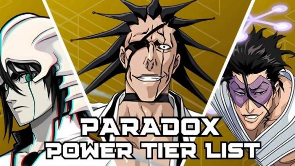 Roblox Paradox Power Tier List [Shikai, Schrift, Resurrection]
