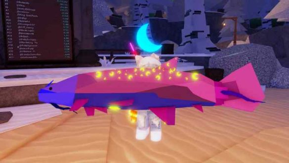 El evento de 17 peces en Blue Moon (100% Bestiary) - Fisch
