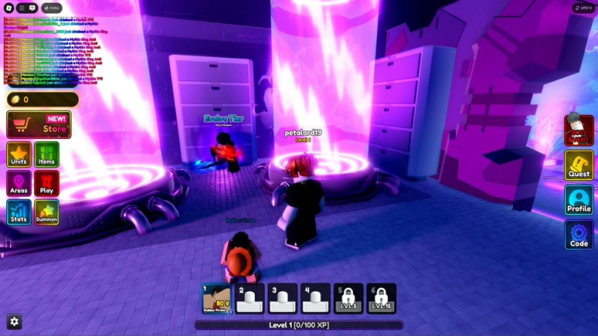 مستوى NPC في أنمي Reborn x Evolve