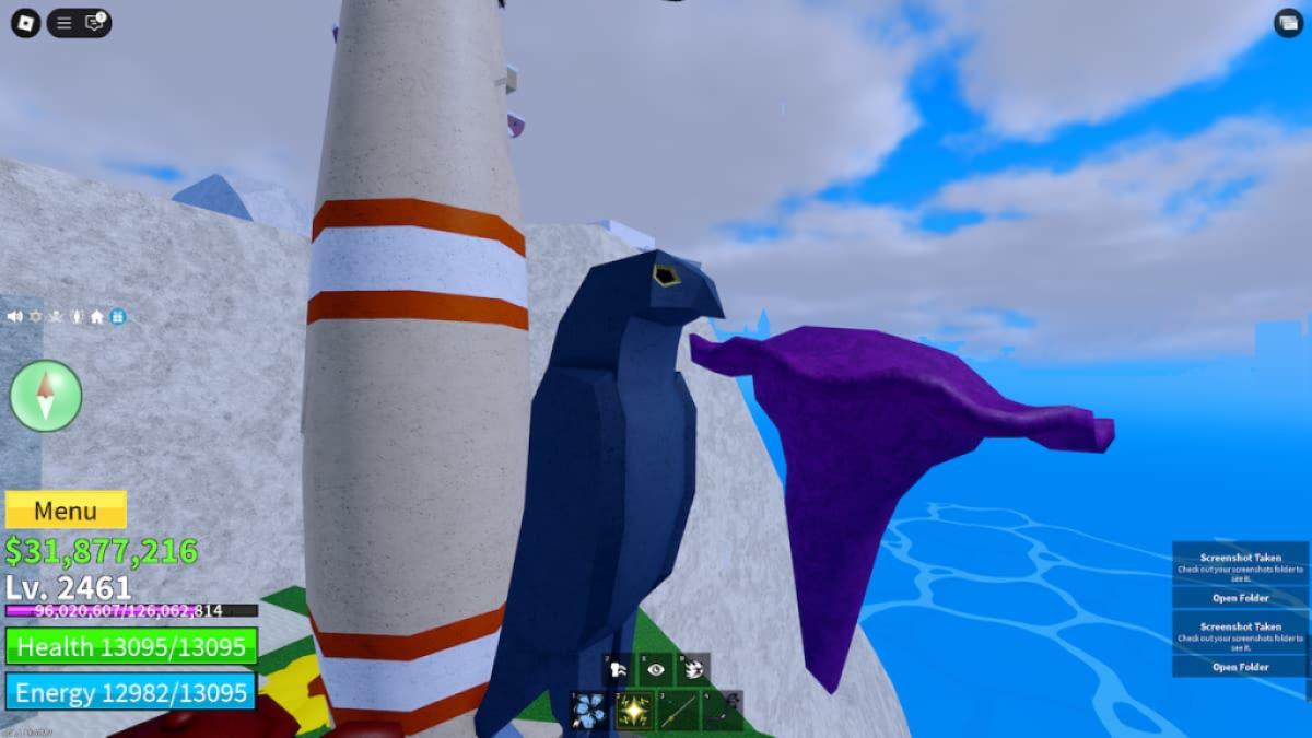 Ingen rød glans på blox frugter