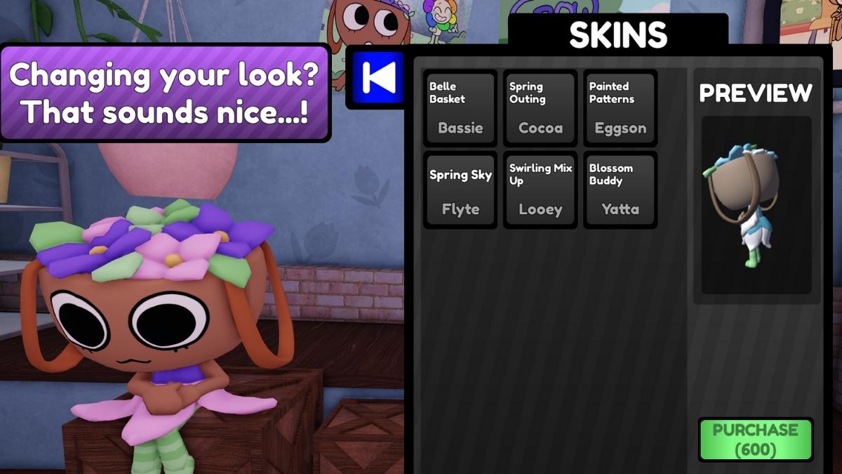 Osterferien-Skins in Dandys World