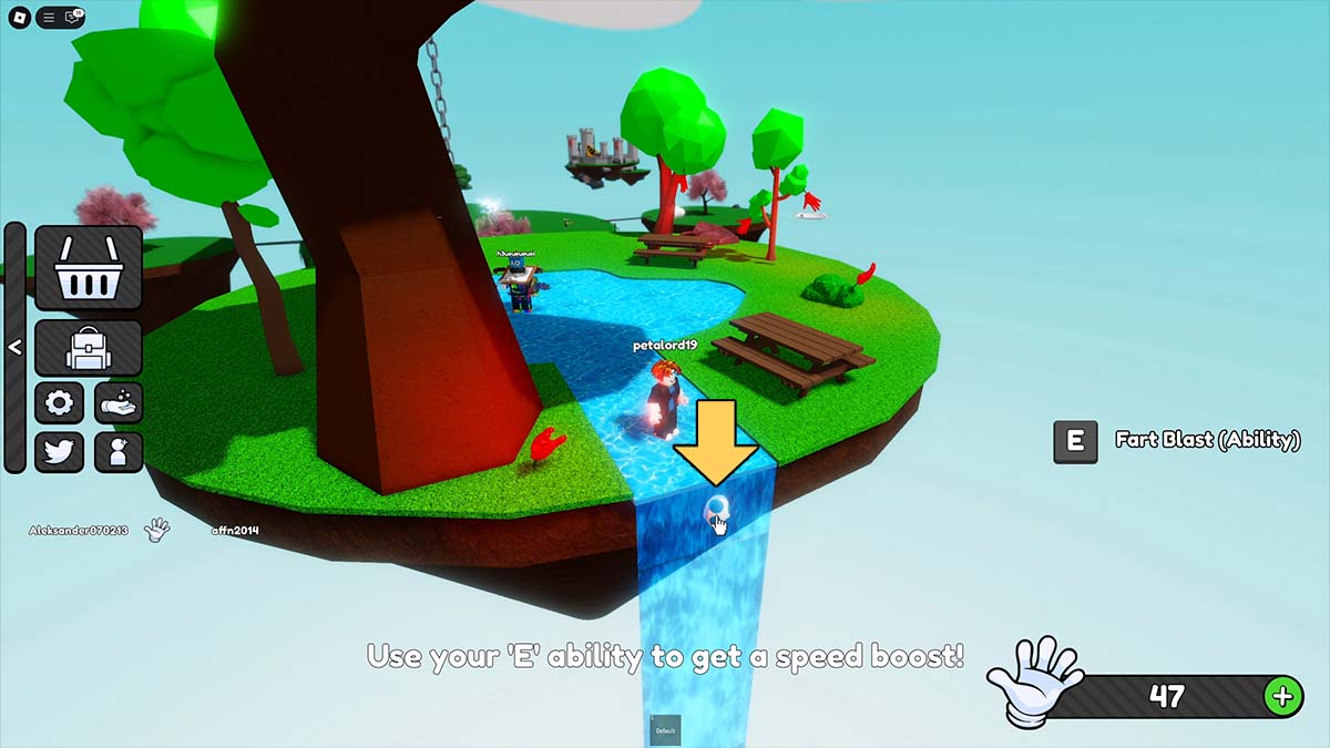 Bofetada batallas de la ubicación del huevo de Pascua