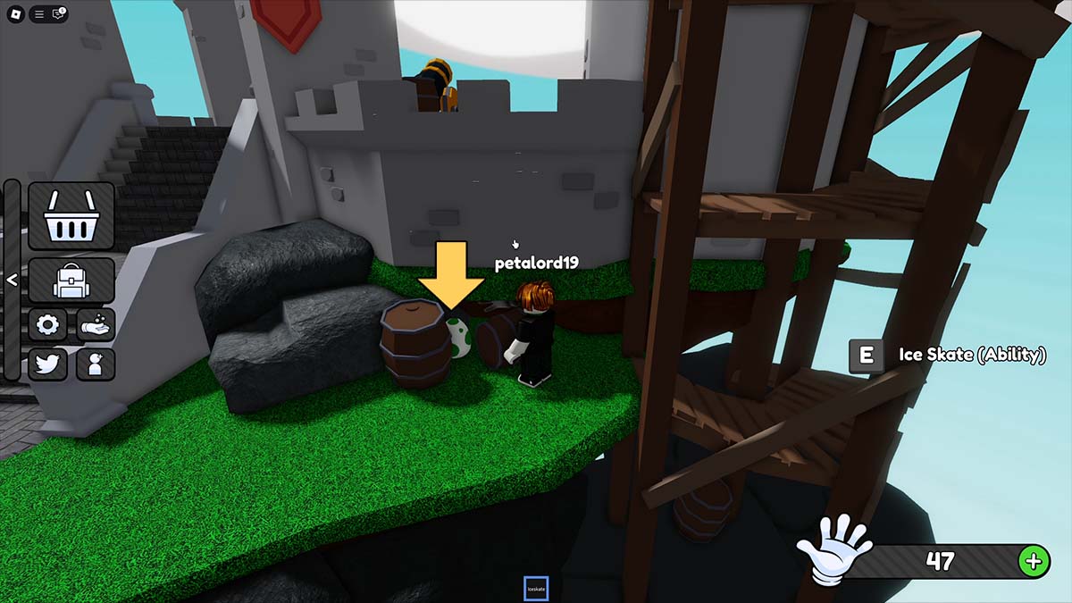 Bofetada batallas de la ubicación del huevo de Pascua